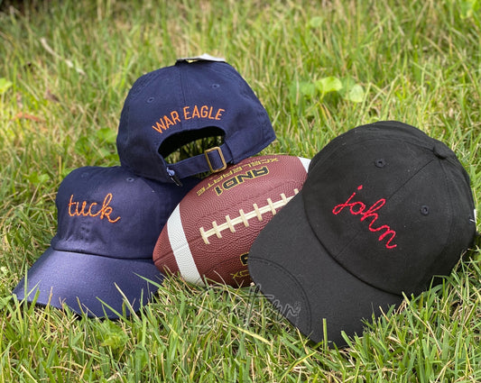 Toddler/ Kid's Game Day Name Hat