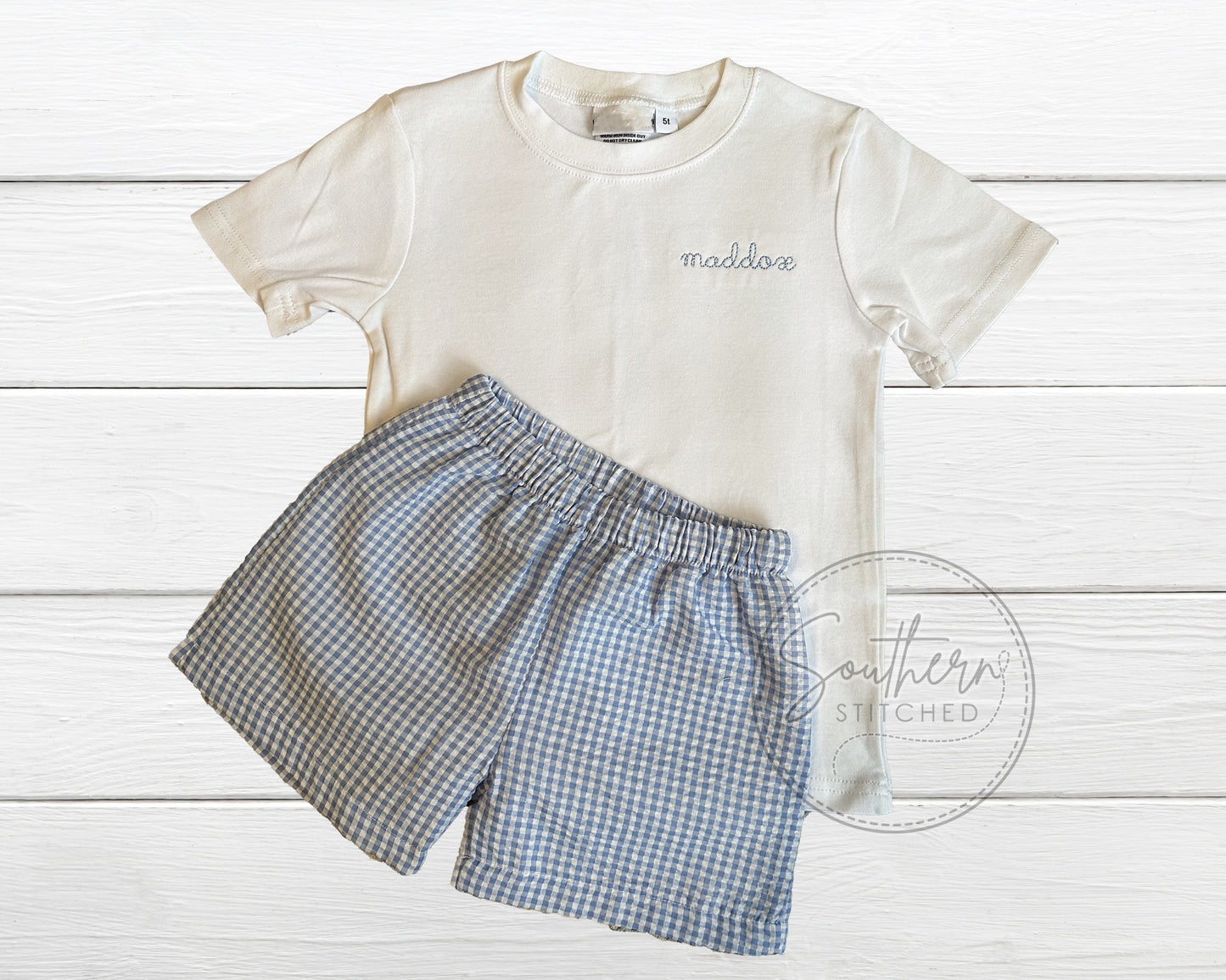 Gingham Short Set